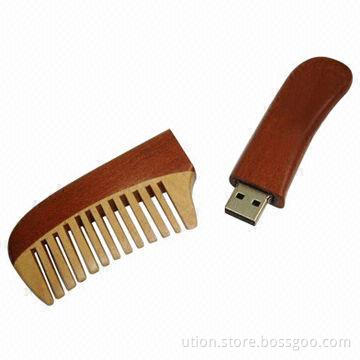 Comb USB Flash Drive with Supports Plug-and-play Function and 10 Years Data Retention